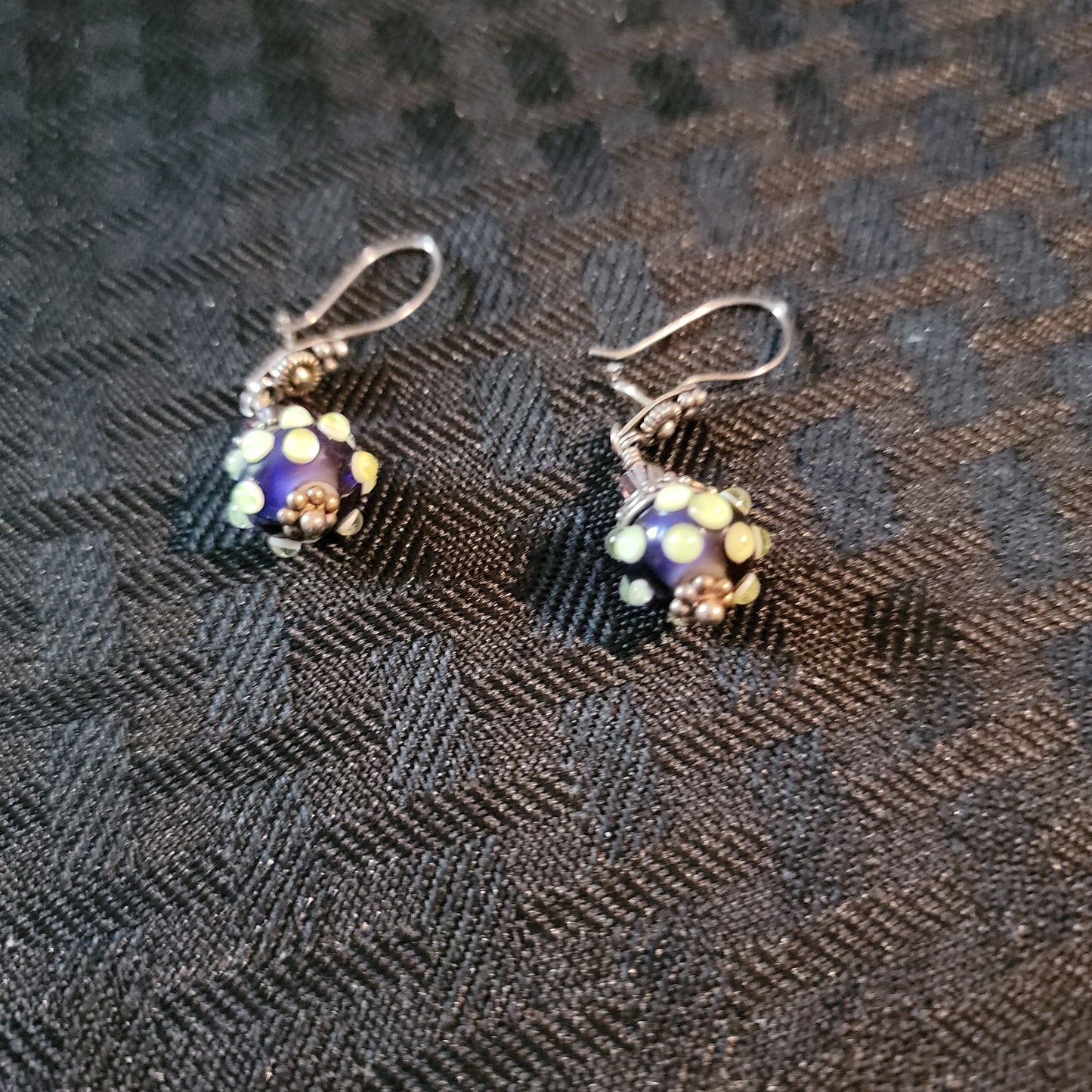 4.24.23-Green and Blu Earrings