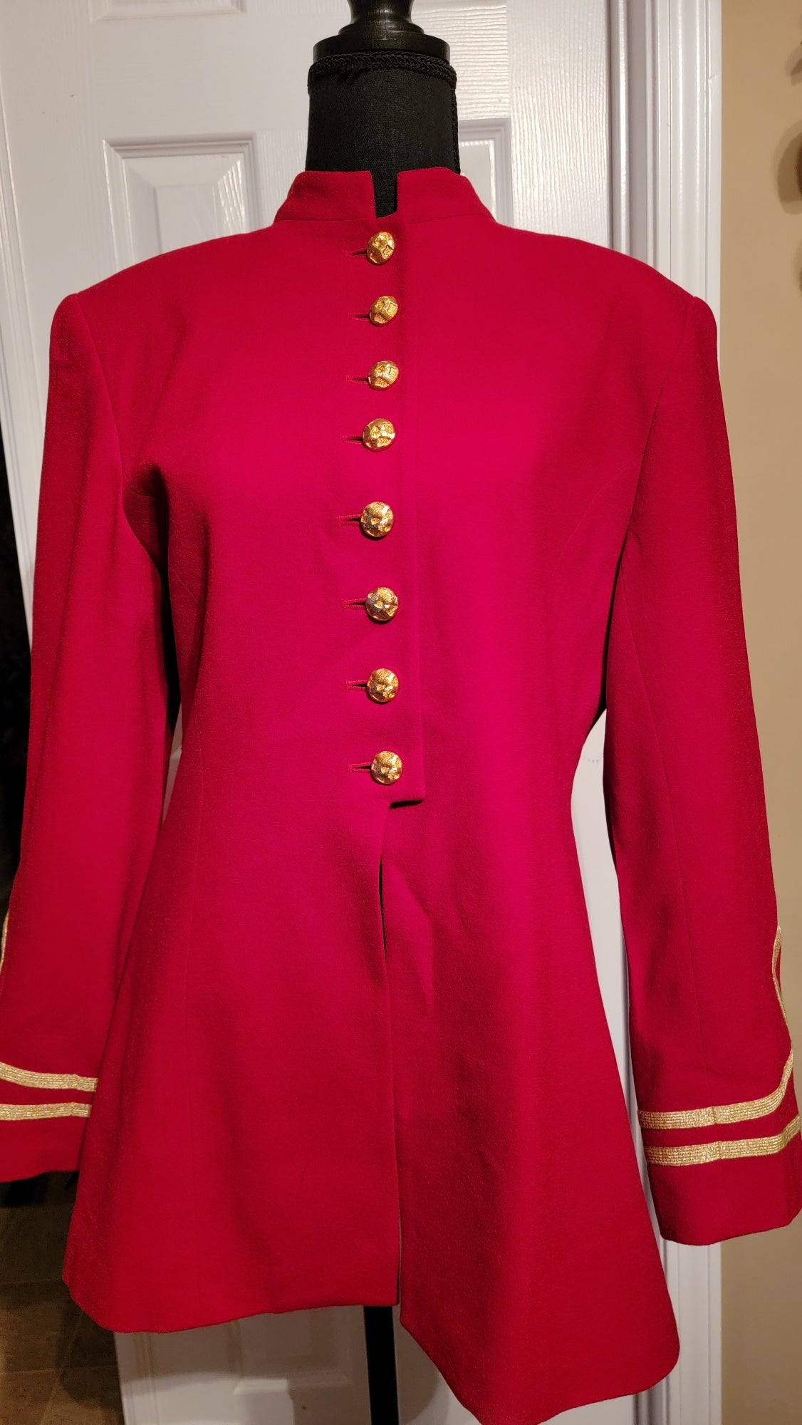 9.22.23- Casual Corner Red Blazer size 10