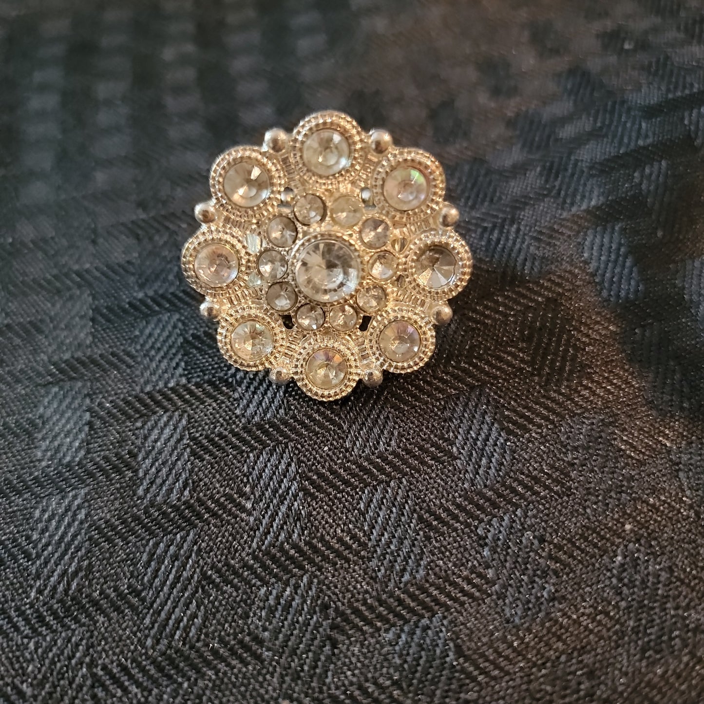 4.24.23-Silver Flower Ring