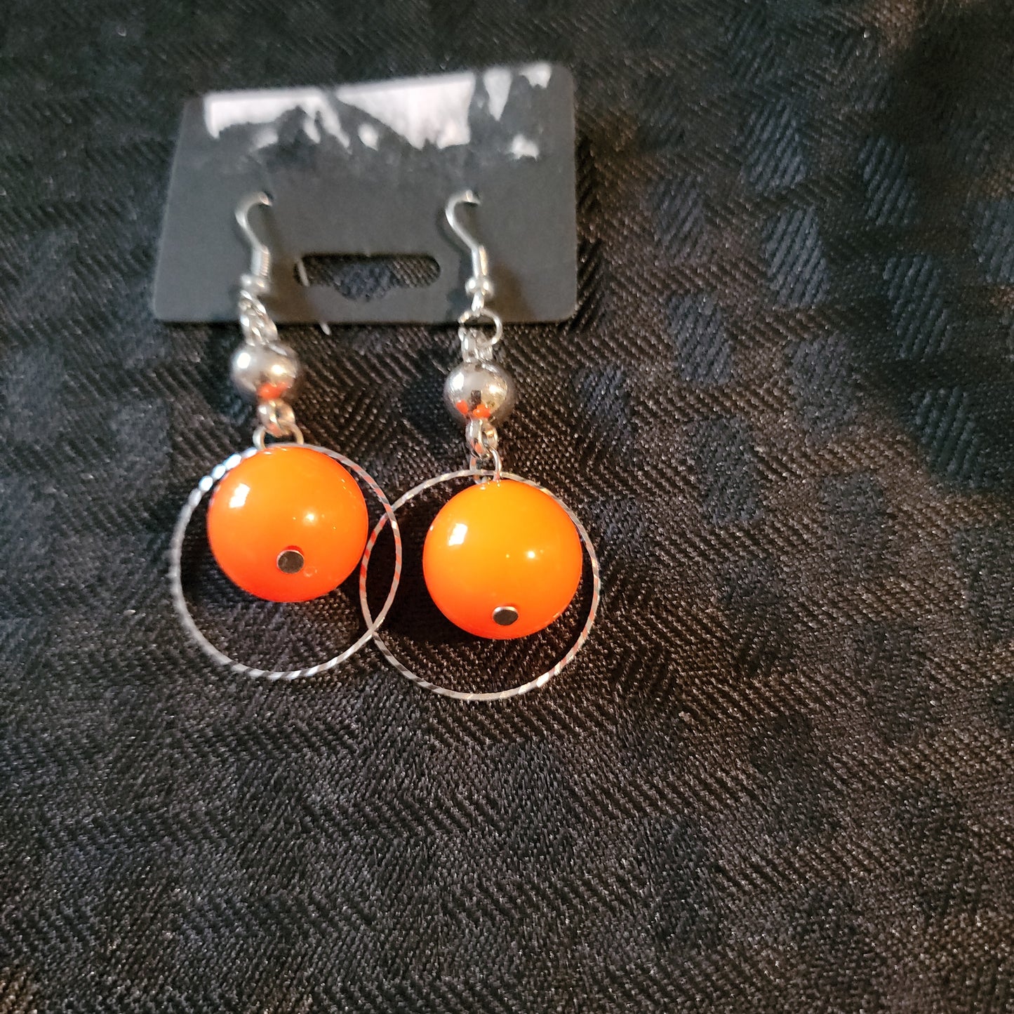 4.24.23-Orange Earrings